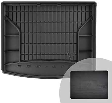 FROGUM ProLine 3D Gummimatte Exklusive Auto Kofferraummatte Kofferraumwanne für Jeep Compass II ab 2016 | Bequemer Organiser | Die höchsten Kanten