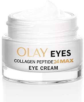 Olay Collagen Peptide MAX* Crema Contorno de Ojos, Cuidado de la Piel con Niacinamida y Doble Péptido*. Menopausia: Fortalece, Restaura, Hidrata, 15ml