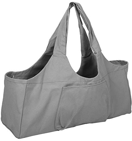 Leapiture Yoga-Paket, Sporttasche, Große Kapazität, Yoga-Handtasche Für Outdoor-Fitness, Yogamatten-Tasche, Sportmatten-Tragetasche Für Fitnessstudio, Schule(Grau)