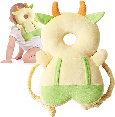 Kopfschutz für Kleinkinder, Baby, Rucksack, Lauflern-Kopfschutz, verstellbar, für Kleinkinder, weiche Pads zum Krabbeln und Gehen im Alter von 4–36 Monaten (Waden)