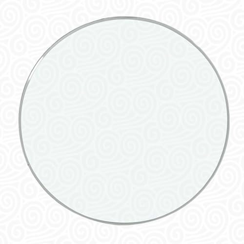 SYUFRE Tapa De Cristal para Mesa Redonda Tablero De Vidrio Redondas Vidrio Templado Transparente para Mesa De Comedor Diámetro 35cm ~ 100cm para Mesa De Comedor Cocina Jardín (Size : Ø 80cm(32Inch))