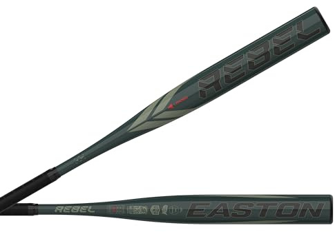 Easton | REBEL Slowpitch Softball Bat | All-Association | Loaded | 12 Barrel | 33x26 oz.