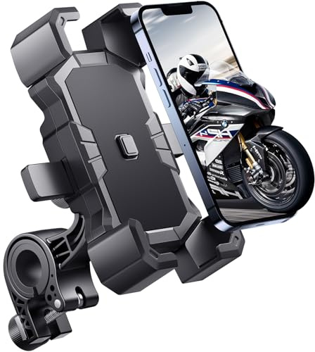 Delobon Bike Phone Holder Handlebar, Motorcycle Phone Mount
