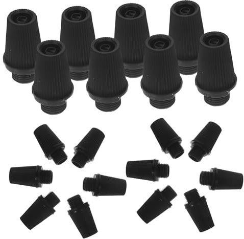 KONTONTY 50pcs Cable Gland Strain Relief Connector Thread Cable Grips Wire Cap Power Cord Buckle for Light Canopy Cord Grip Weather-Resistant