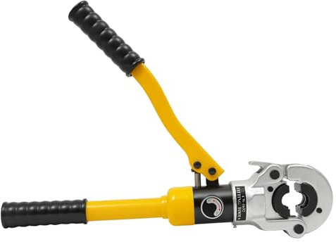 Pince à sertir manuelle - Pince à sertir - Tube composite - Tube en cuivre - Pince à sertir mécanique - Kit d'outils de sertissage hydraulique - Type TH - Avec forme jaune