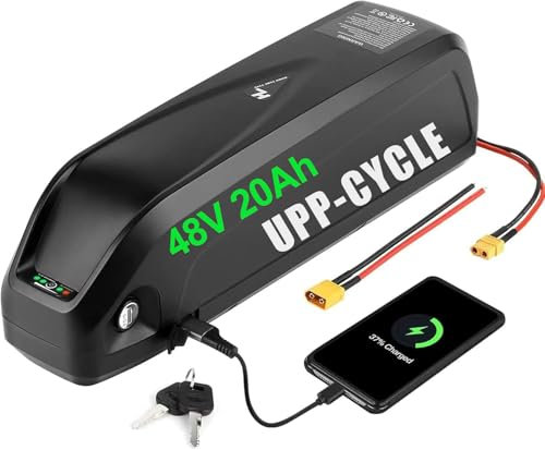48V 20.8Ah Electric Bicycle Battery for1000w 1500W 750W Mountain Bike - Durable Lithium Ebike battery for Rear wheel Electric Bikes Conversion Kit (48V 20Ah 0-1500W/LG4800 Cell)