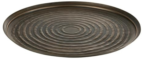 Plateau de Service en Métal Antika 60cm Bronze