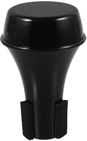 Hoement Sordina per Corno in Plastica Leggera Colore Nero Effetto Silenzioso per Esercitazioni a Casa e Performance Strumento Musicale