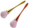 Prasacco Pinceau à blush pour maquillage, grand pinceau à poudre, pinceau à blush professionnel pour poudre libre, pinceaux de maquillage doux et moelleux pour fond de teint, blush et surligneur