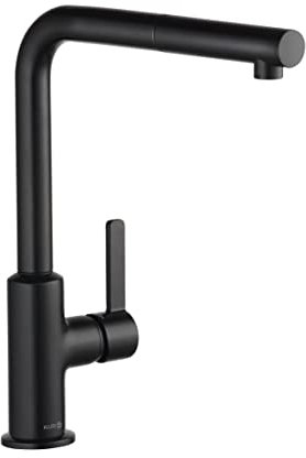 Küchenarmatur Spültisch Armatur Brause KLUDI L-INE S 408513975 schwarz-matt