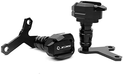 ERGUI Motorrad CNC Sturzschutz Sturzpads Crashpads Sliders Fallender Schutzrahmen, Für Yamaha XJ6 Diversion XJ-6 XJ 6 Motorräder Anbauteile