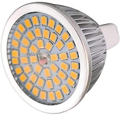 GU5.3 Lamp Cup 5w7w Light Source Dimming Spotlight 220v(5 Pack) (Color : GU5.3 (86-265V) Warm White)