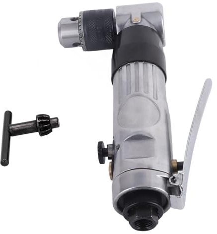 Trapano Pneumatico, Trapano Reversibile Ad Angolo d'aria da 90 Gradi Utensile Super Potente per Perforazione Pneumatica con Mandrino da 3/8 Pollici, Avvitatori per Trapano