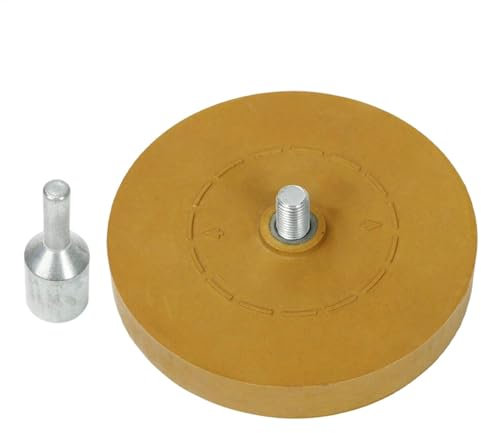Schneller Kleberoller – flexibles Radiergummirad – müheloses Entfernen von Abziehbildern – Entfernen von Aufklebern, robuste Struktur, verschleißfest, für Autolack, Glas, Metall