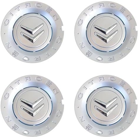DDVOS 4 Piezas Tapas Centro Tapacubos para C4 SpaceTourer 157mm, Llantas Centrales Impermeable Herrumbre Rueda Embellecedor Accesorios