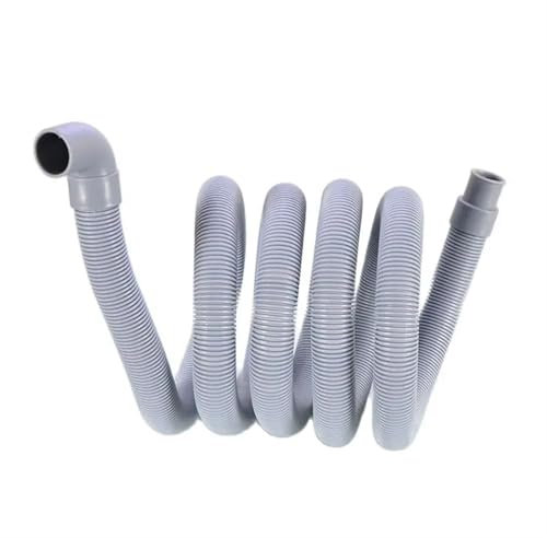 Plumbing Hoses Washing Machine Drain Pipe Lengthened Extension Interface 1.5/2/3/4 Meters Sewage Pipe Outlet Hose for Dishwasher Washing Machine(4 M Bend)