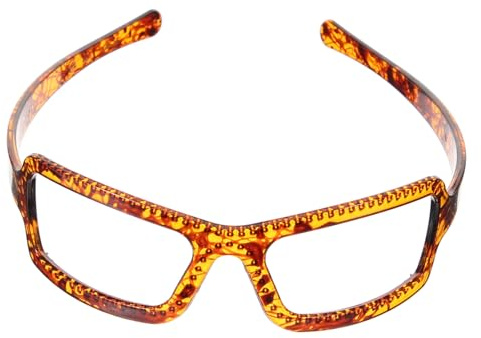 VALICLUD Bandeau Femme Créatif avec Design de Lunettes Accessoire de Mode pour Maquillage Fêtes et Photos pour Valeur Coiffure