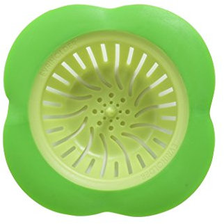 Evri-Sink Sink Strainer with Large Wide Rim, Tool for Kitchen Sinks, Fits Most Standard Kitchen Sinks, Offered a Set of Two, Colors May Vary