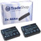 2X Trade-Shop Kamera Li-Ion Akku 1200mAh ersetzt DMW-BCG10 DMW-BCG10E DC7E BP-DCU kompatibel mit Panasonic Lumix DMC-TZ18 DMC-TZ22 FMC-ZX1 DMC-TZ-18 DMC-TZ-22 FMC-ZX-1 Leica V-Lux Vlux 30 V-Lux30