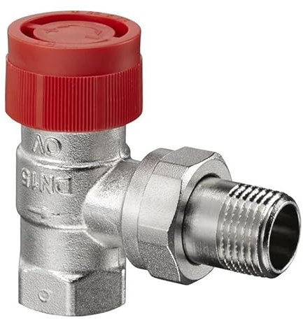 Oventrop Thermostatventil Baureihe F M 30 x 1,5, PN 10, Eck DN 20, R 3/4