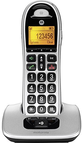 Motorola CD301 Schnurlostelefon schwarz/Silber