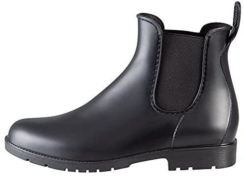 PFIFF Jodhpurstiefelette (PVC Reitstiefelette) Damen, Schwarz 41