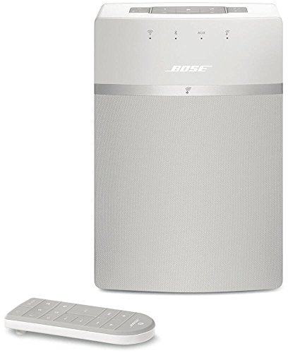 Bose 731396-1200 SoundTouch 10 Wireless Speaker, Works with Alexa, White