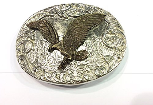 FILMODA Schnalle Cowboy Adler Oval Unisex Vintage Luxury