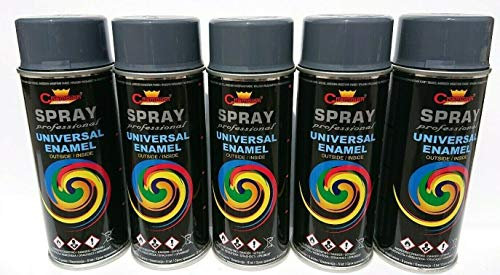 Sprühlack RAL Sprühfarbe Lackspray Spraydose 400ml - RAL 7035-5 Stück