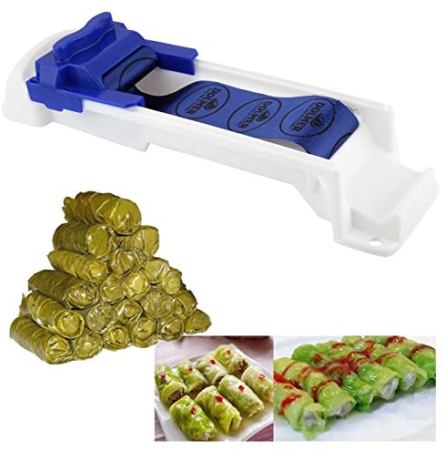 QIUUE Rotolamento Rotolo Carne Vegetale Kit da Cucina Fai da Te Rullo di Carne di Verdure Verdure Rullo Carne Rotolamento Strumento Foglie di Sushi Strumento per Gadget di Foglie D'uva Ripiene