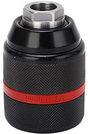 Marhynchus Keyless Drill Chuck, Self Tightening Bit Holder for Drill Press Hand Drill All Metal 1 2 20UNF Thread 2 to 13mm Capacity 43mm Chuck Diameter 1 Pack