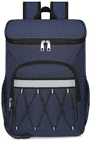 Lixada Kühlrucksack, Oxford-Tuch Thermotasche, Auslaufsicher, Isolierter Kühltasche Rucksack für Damen und Herren für Strand, Camping, Picknick, Angeln, Wandern