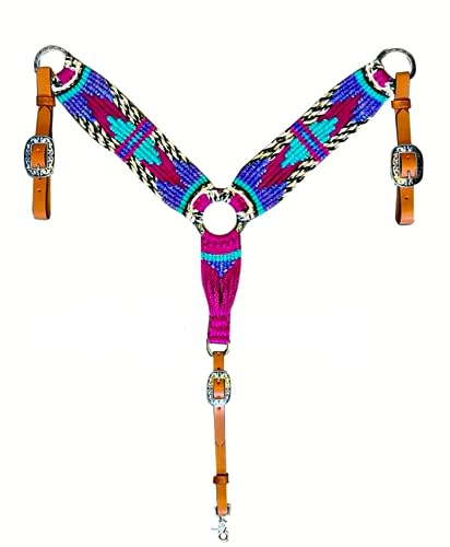 Cheval's International Brusthalsbänder aus Wollmohair, für Reitausrüstung & Pferdehalsband-Zubehör (CM-18-Cob)