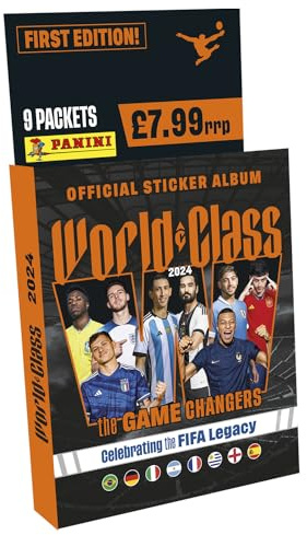FIFA 2024 World Class Sticker Collection Multiset