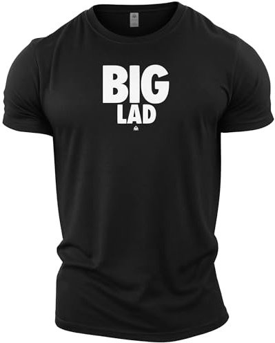GYMTIER Big Lad - Men's Gym T-Shirt - Bodybuilding Workout Top