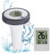 Abeden Pool-Thermometer, schwimmende leicht zu lesen mit Indoor-Temperatur Luftfeuchtigkeit Monitor, Wireless Digital Pool Thermometer IP67 wasserdicht für Schwimmbäder, Badewannen, Fischbecken, Teich