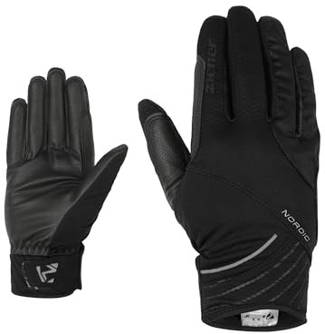 Ziener Herren URTO Langlauf/Nordic/Crosscountry-Handschuhe | Winddicht, atmungsaktiv, enganliegend, Black, 11