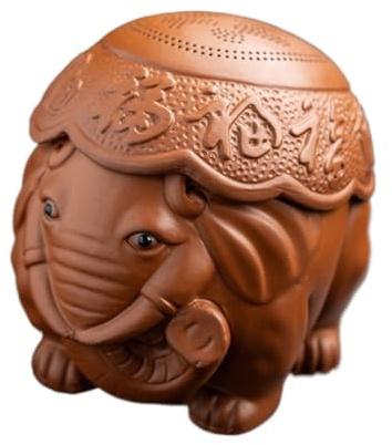 CSHSEN Tea Pet Kung Fu Service à thé L'éléphant de Sable Violet Peut être élevé Thé Pet Kung Fu Service à thé Filtre à thé Accessoires Salon de thé Plateau à thé Thé Pet Teaware Ornements
