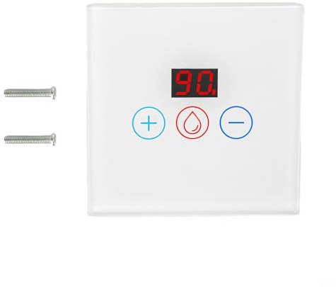 Oniissy 20A WIFI Smart Water Heater Timer Switch, for IMMERSION Heater Timer Switch, Voice Control, APP Control, Countdown Setting, for Appliances(white)