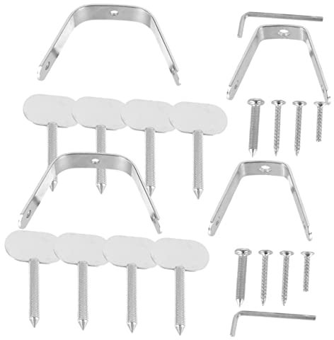 Cabilock 2sets Ham Holder Accessories Replacement Spanish Ham Stand Fixing Holder Kitchen Storage Organisation