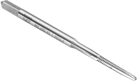 QUARKZMAN Hand Gewindebohrer, M2 2x0 45 Metrisch Gewindeschneider (M2) (VB) | Rechtshänder HSS6542, Geradnut-Vorschneider