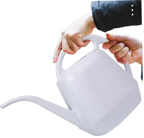 AwnsIMfreien Annaffiatoio per Interni, Annaffiatoio da 4 Litri Beccuccio Lungo per Interni Bollitore per Esterni per Piante da Appartamento Fiore da Giardino Stile Bianco 1, per Esterni