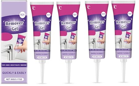Reinigung Entferner Gel,Remover Gel,Reinigungsgel,Multieffekt Hausreinigungsgel für Waschmaschine,Badezimmer und schnelle Reinigung 4PC