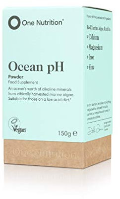 One Nutrition Ocean-pH – Calcified Red Mineral Algae - Rich in Calcium, Magnesium, Zinc & Iron – Ethically Harvested – Sports Nutrition – 60 Servings – 150g Powder