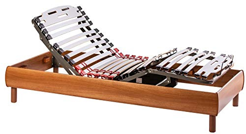 ekamia - Nix Cama Articulada Eléctrica para el Mejor Descanso - 90cm x 190cm, Mando inalámbrico