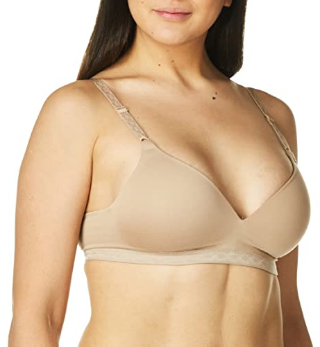 Warner's Women's Blissful Benefits By Warner's Ultrasoft Wirefree Bra Bra, -toasted almond, 38B