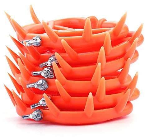 Sheens Plastic Calf Weaner Ring, 6 Stück Rinder Nase Clip, Tier Entwöhnung Ausrüstung für die Verhinderung von Kuh saugen