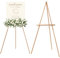 MEEDEN Chevalet en Bois pour Mariage: Trépied en Bois avec Deux Tailles Ajustables pour Panneau d’Affichage- Chevalet Mariage pour Marque de Bienvennue