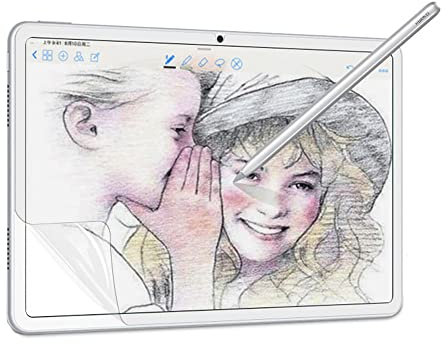 2 pezzi di pellicola Sensazione di carta per Samsung Galaxy Tab S6 5G 4G Wi-Fi LTE 10,5 inch SM-T860 T865 T866N Pellicola idrogel opaca Pellicola Salvaschermo flessibile