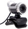 Oikabio Cámara web USB 2.0 de 12 megapíxeles HD de 360 grados con micrófono de clip para computadora de escritorio, Skype, PC, portátil